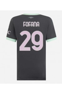 AC Milan Youssouf Fofana #29 Fotballdrakt Tredje Klær Dame 2024-25 Korte ermer